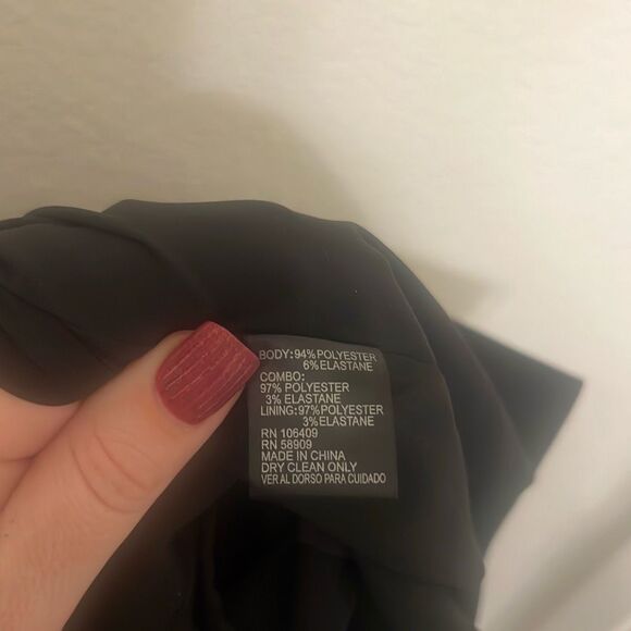 ✨Antonio Melani Black Sleeveless Sheath Sz 4 Dress✨ - Picture 5 of 5